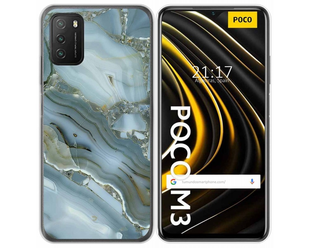 Xiaomi Redmi Note 10 5G / POCO M3 Pro 5G Funda Gel Tpu Silicona  transparente dibujo Acuarela 04