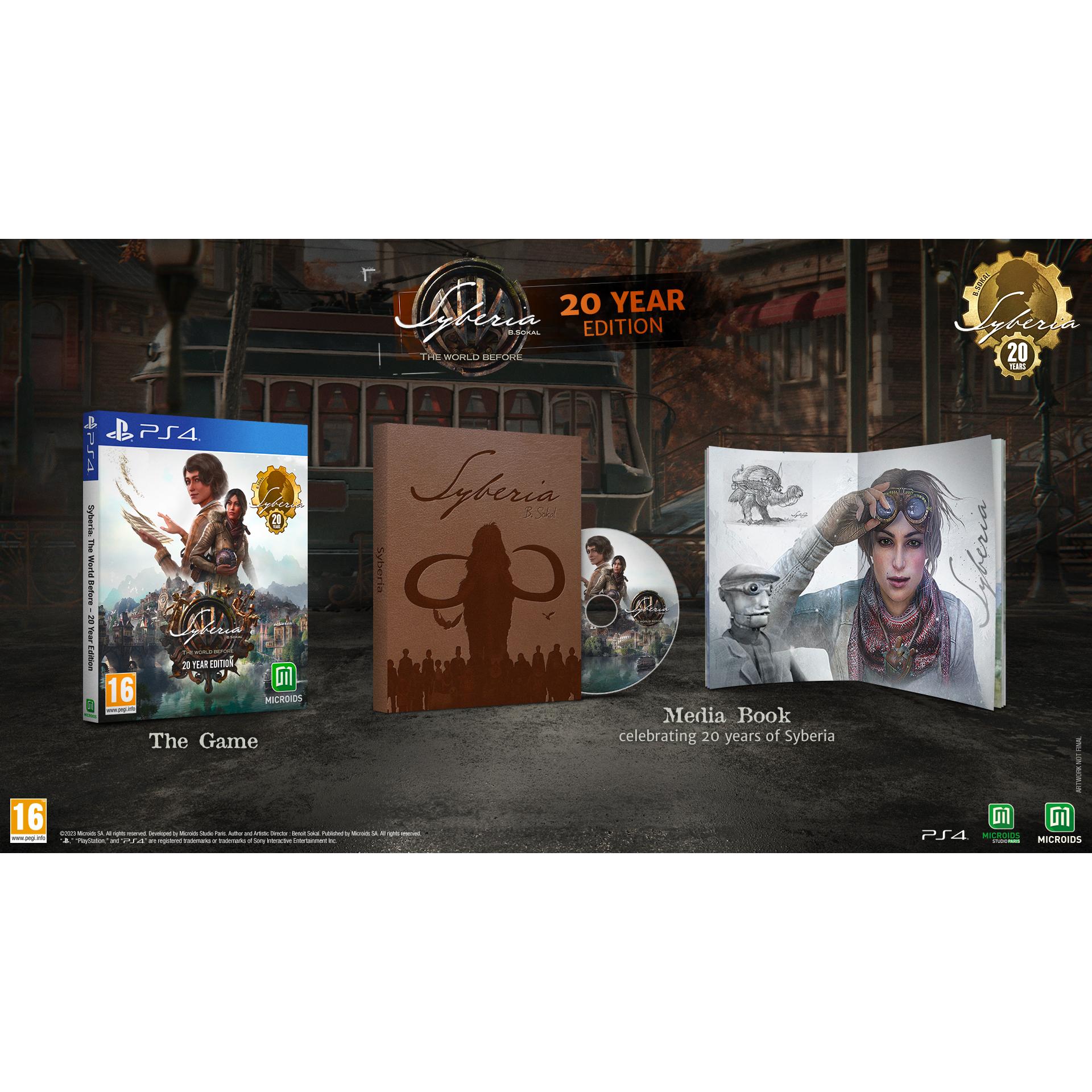 Syberia The World Before 20 Year Edition - PS4 - Nuevo Precintado - PAL España