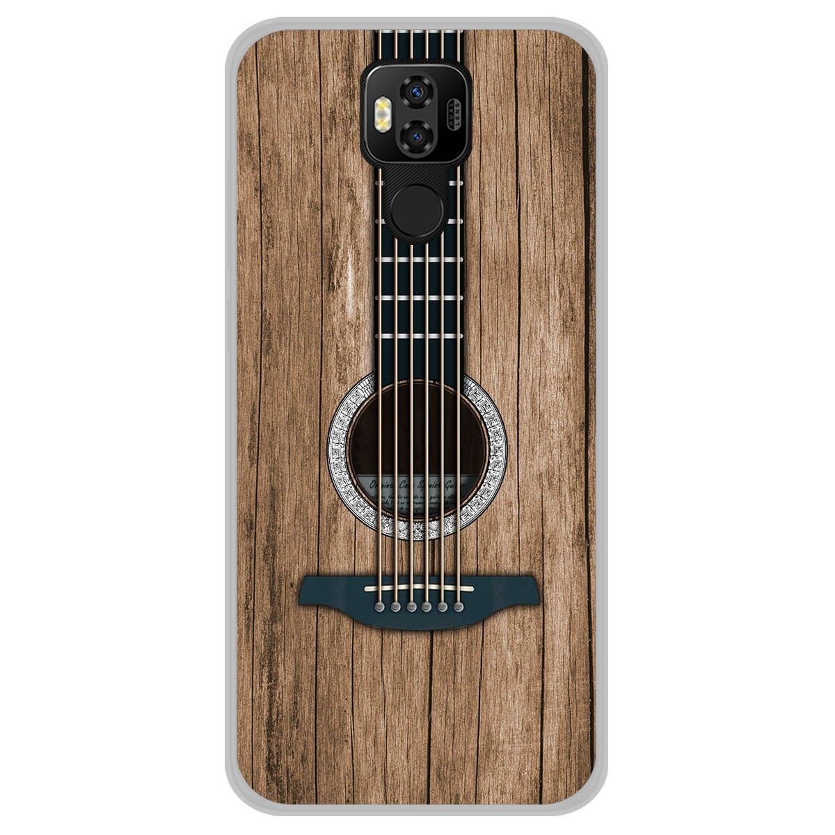 Tumundosmartphone Funda Gel Tpu para Ulefone Power 6 diseño Madera 11 Dibujos