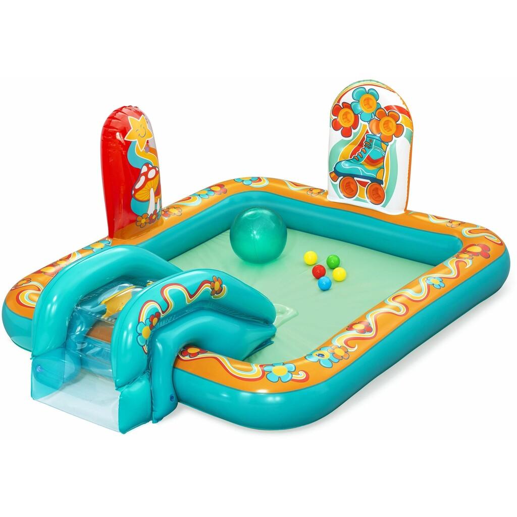 Centro de Juegos Hinchable Retro Groove de 193x152x74 cm Bestway 53164