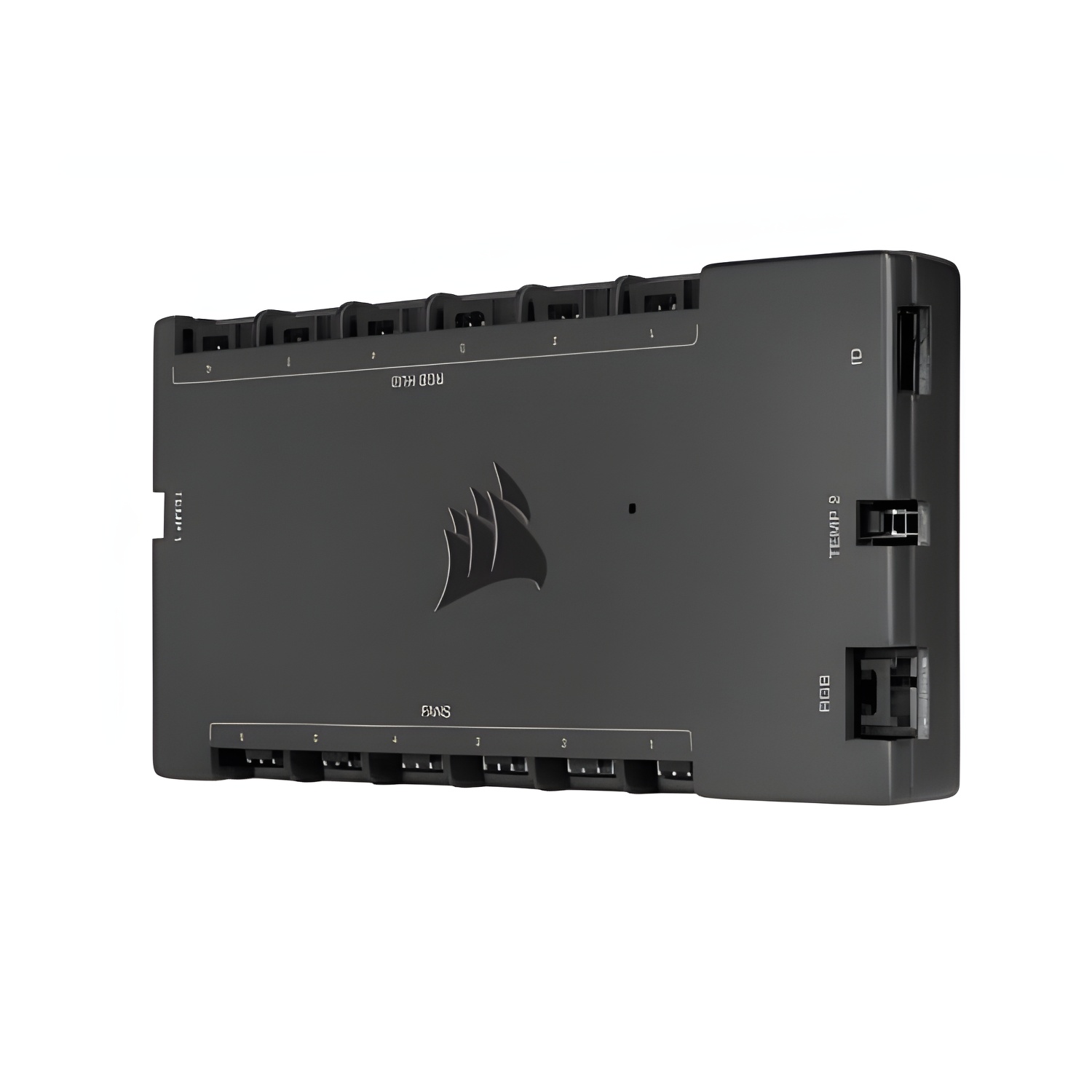 Corsair icue commander core xt controlador de velocidad de ventilador 6 canales negro