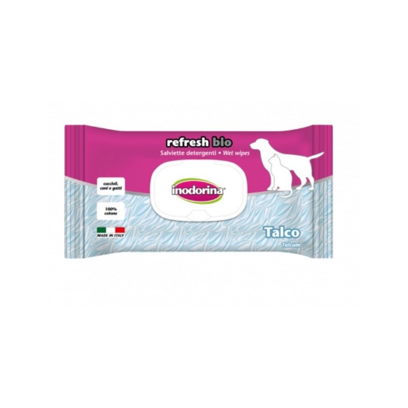 Inodorina Toallitas Refresh  40 Toallitas Talco