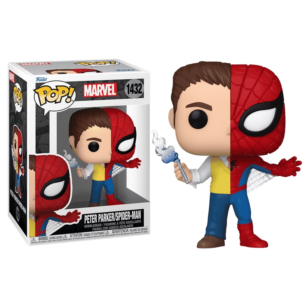 FUNKO POP! MARVEL – PETER PARKER/SPIDER-MAN, 80892, Nº1432, PRODUCTO CON LICENCIA OFICIAL