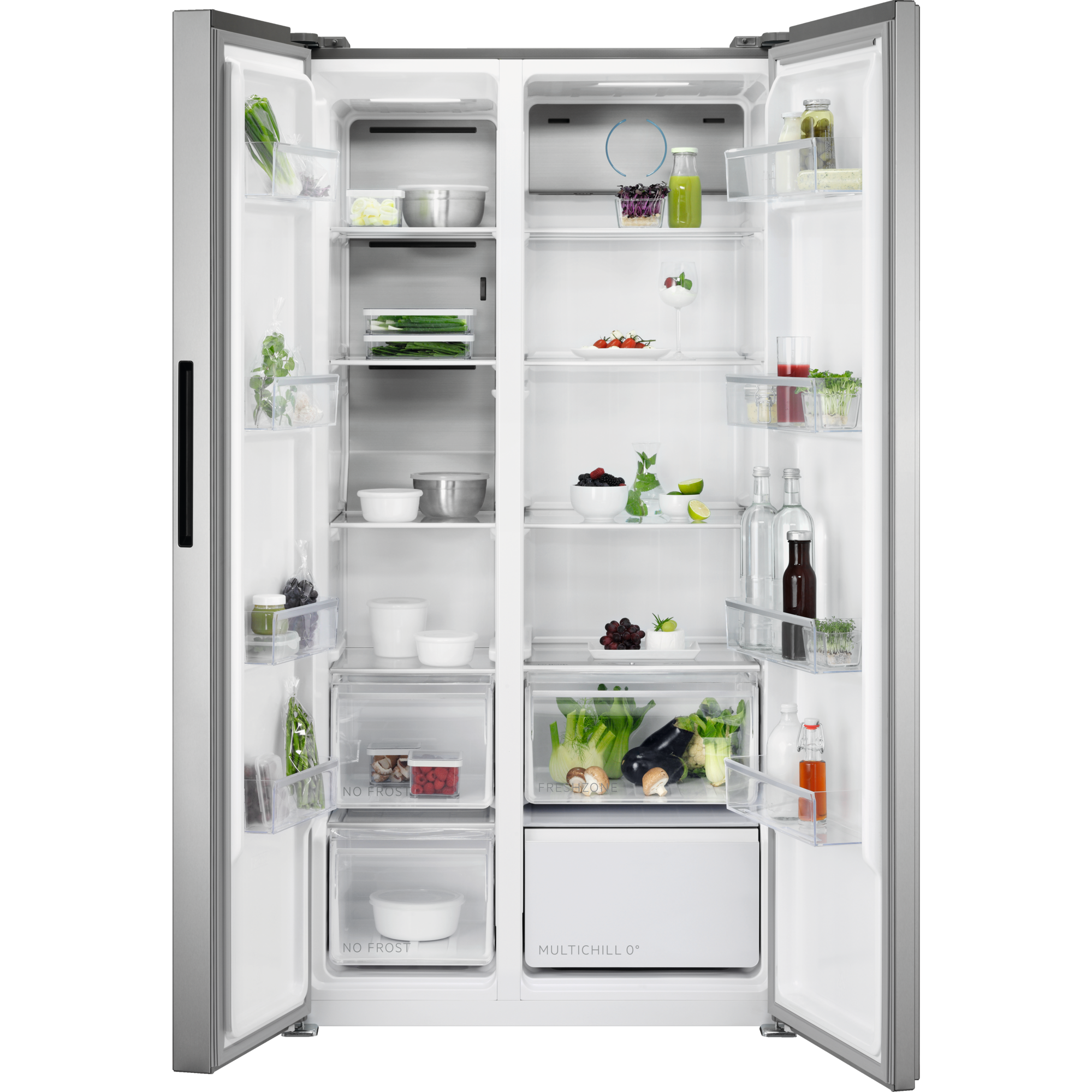 AEG - Frigorífico americano de libre instalación Serie 9000 Inox de 177 cm - RXB659E6NU