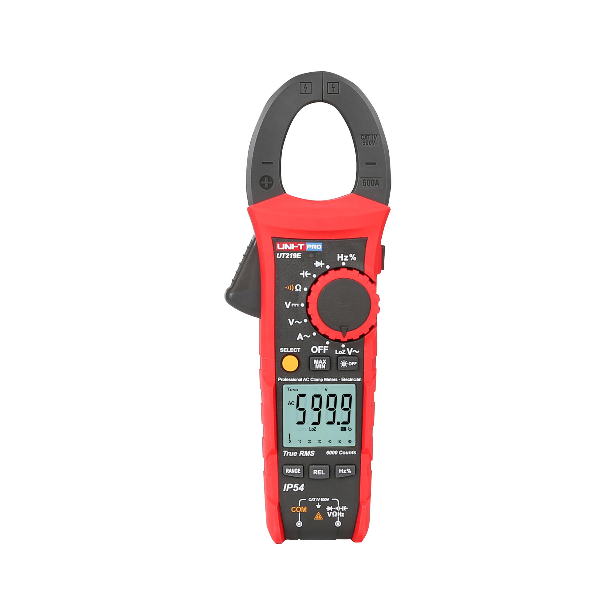Pinza amperimétrica Uni-T PRO UT219E