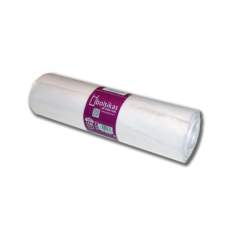Bolsa basura industrial 85x105 transparente