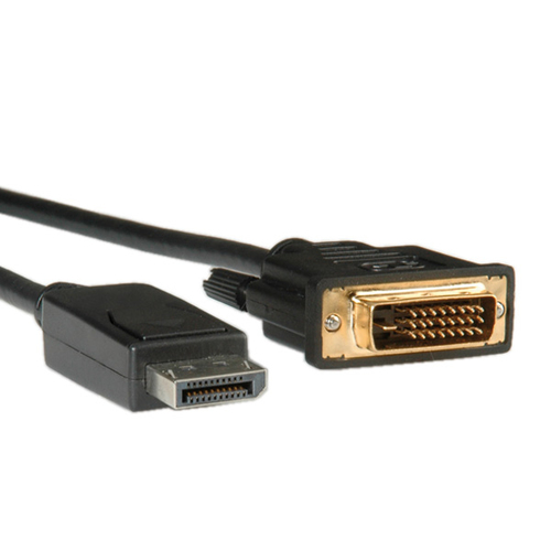 Roline Cable DisplayPort DP Macho - DVI Macho, LSOH, 3,0m