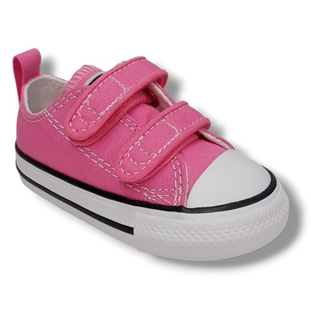 Converse Zapatilla Lona Sneakers Niña FUXIA Zapatillas calzado niños Summer ROYALE CORDONETS