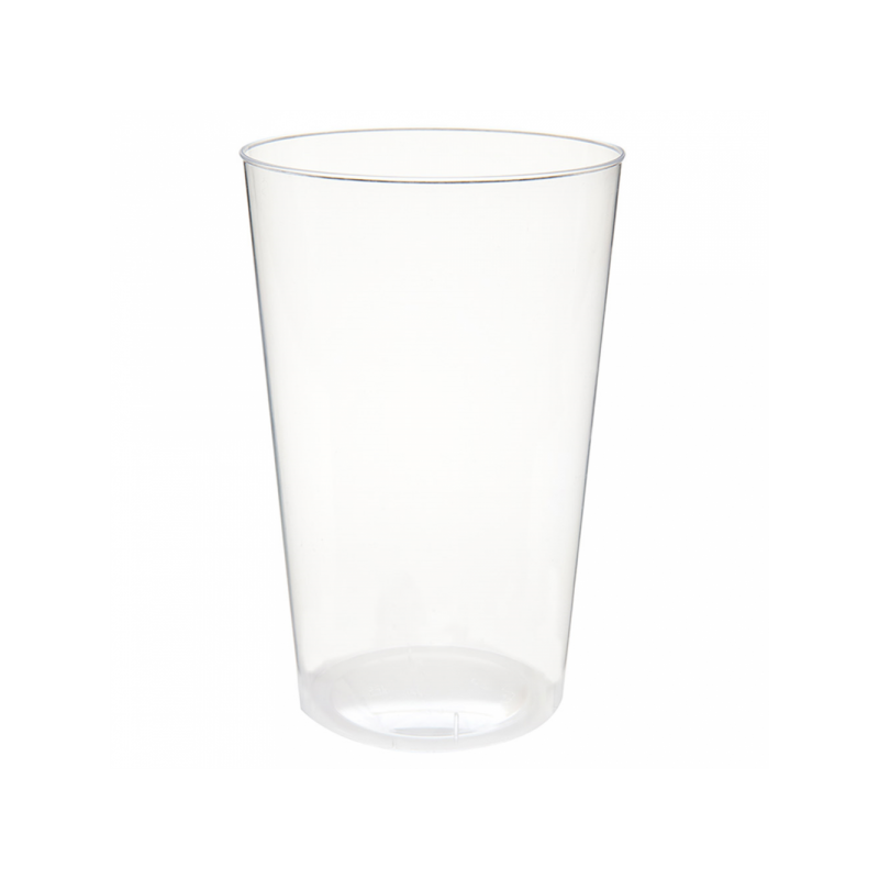 500 Uds. Vaso bebidas frías de PS inyectado y transparente (400ml) | Ref: PQP103.67