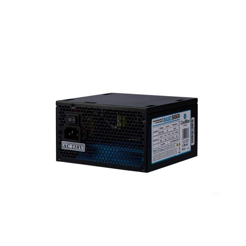 CoolBox Fuente.Alim ATX COOLBOX BASIC 500GR