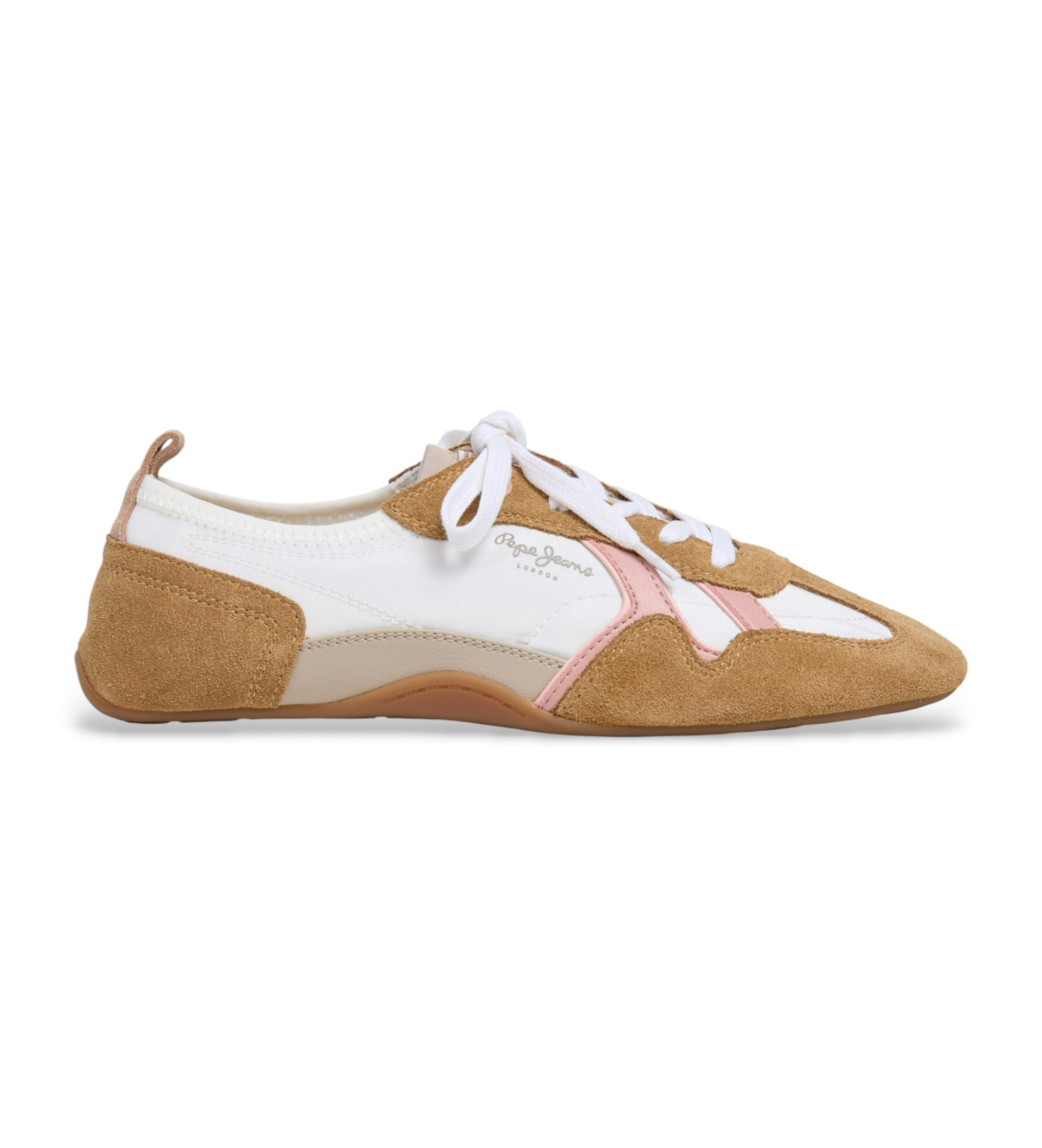 Pepe Jeans | Mujer | Zapatillas Noa Sporty blanco roto, marrón