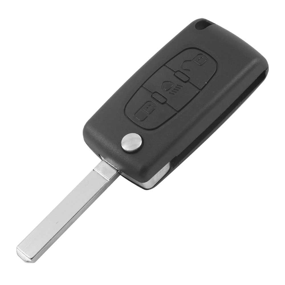 Repuesto Llave Carcasa Peugeot 106 206 306 307 Con Espadín – KeyMaker