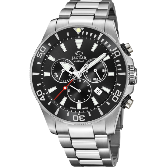 Jaguar - Reloj JAGUAR Para Hombre J861 Executive Caja de Acero inoxidable 316l Gris plata
