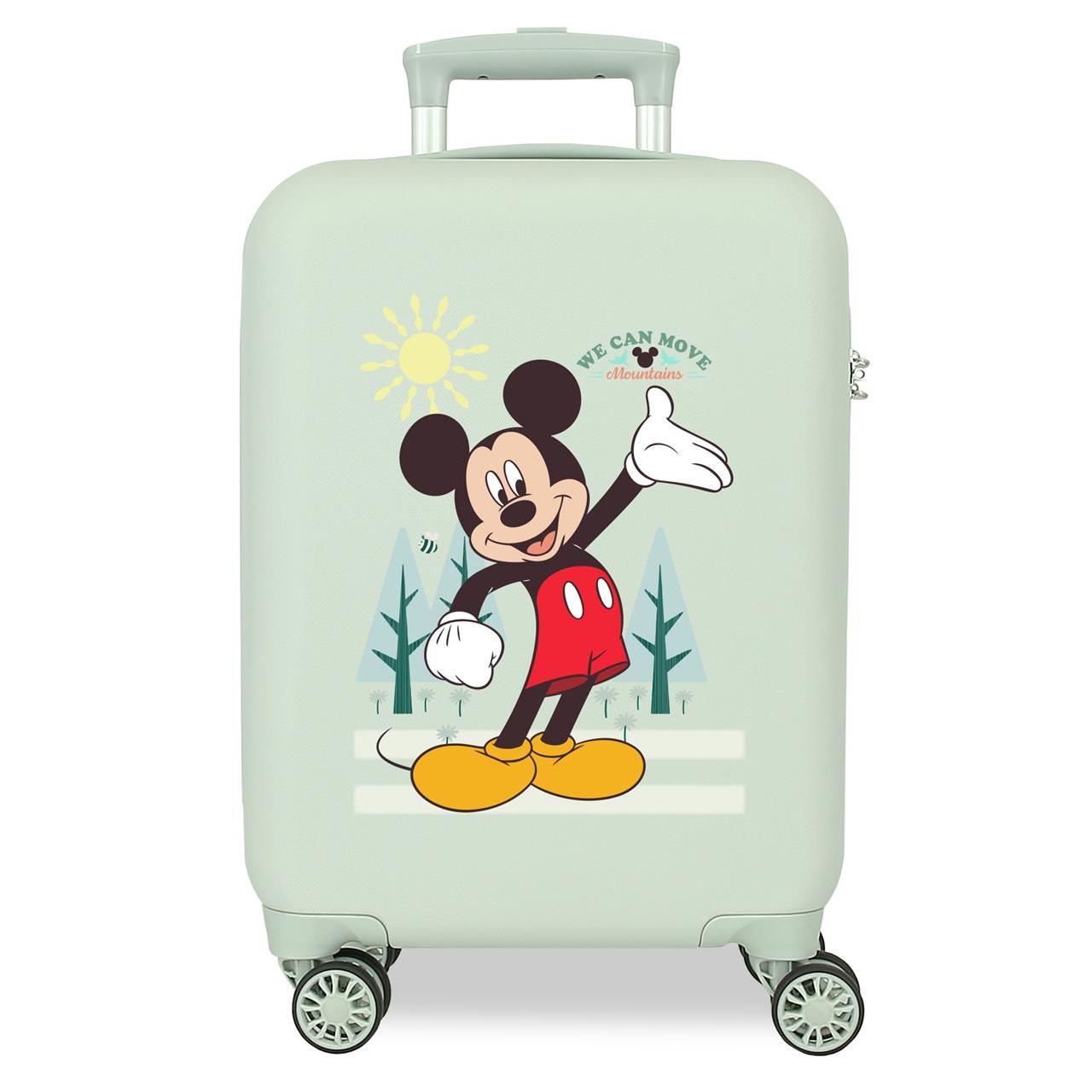 Maleta de cabina Disney Mickey Mountains ABS con capacidad de 28,4L