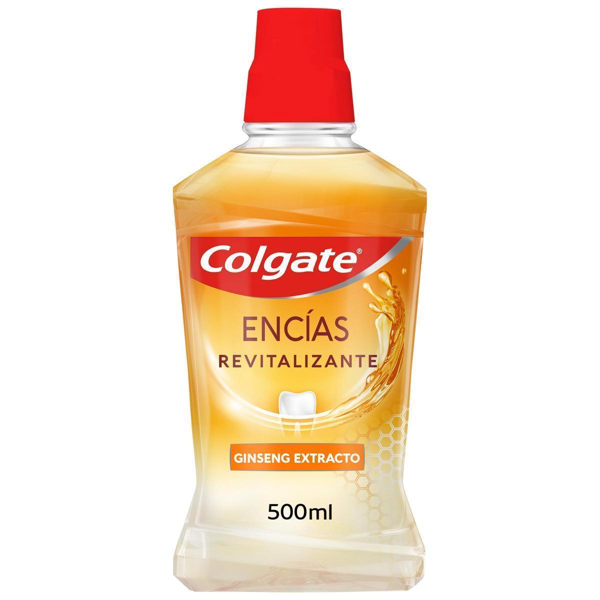 Colgate - Enjuague bucal Colgate Encías Revitalizante fortificante extracto de gingseng 500ml