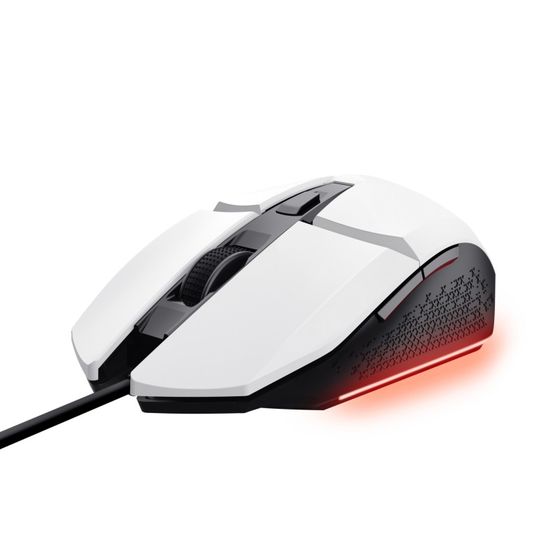 Trust - GXT 109W Felox ratón Juego mano derecha USB tipo A Óptico 6400 DPI 25066