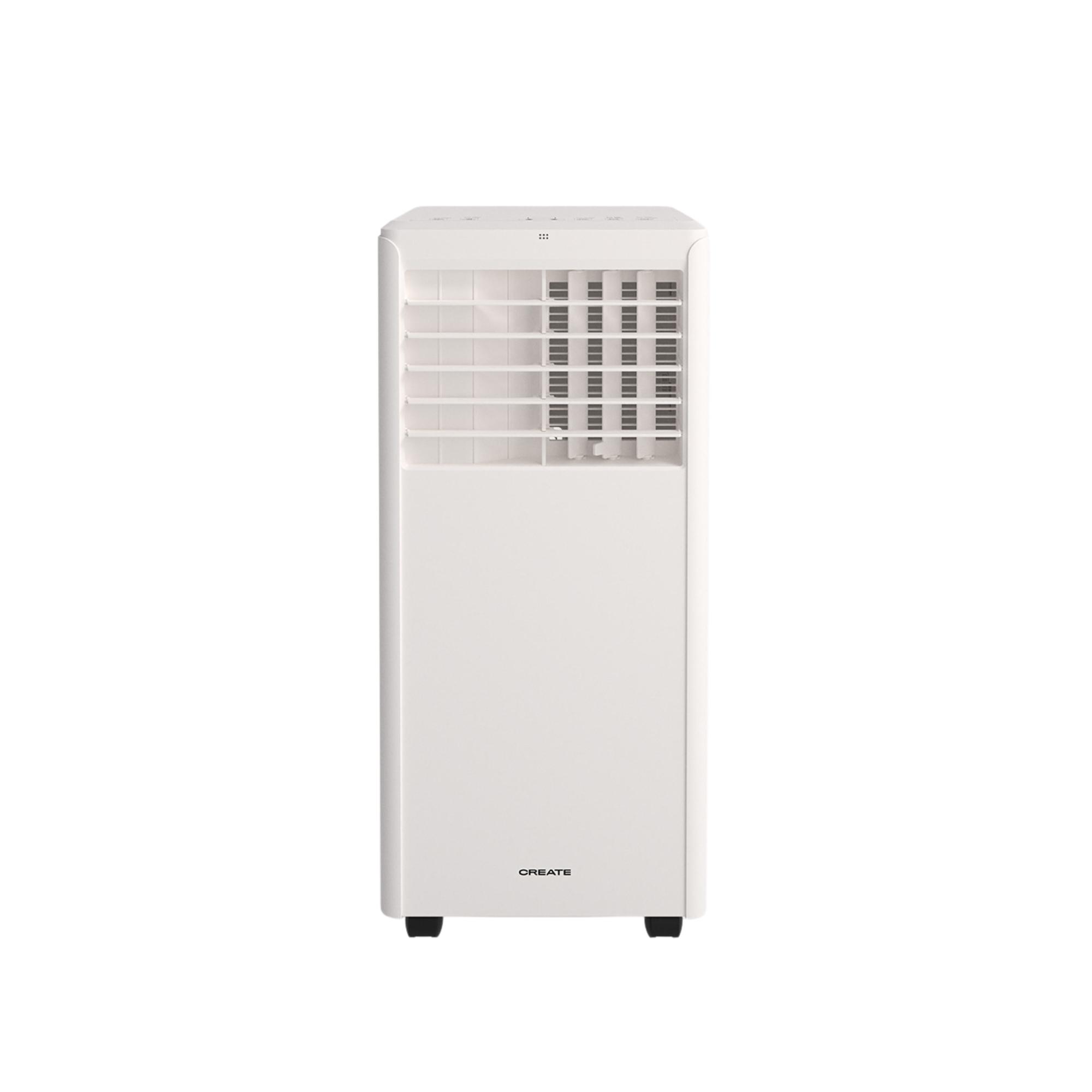 CREATE - Aire acondicionado portátil 3 en 1 7000BTU con deshumidificador 36L/día, color blanco - SILKAIR HOME 36L