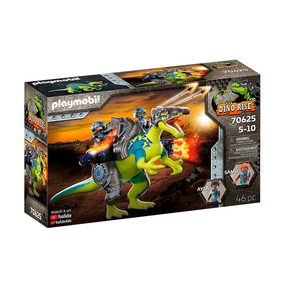 Spinosaurus: Doble poder de defensa 70625 PLAYMOBIL