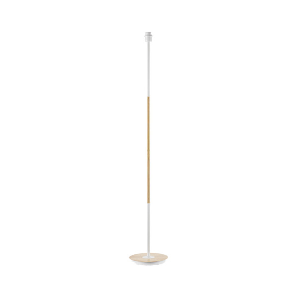 FABRILAMP Arm.pie Salon Tropico 1xe27 Blanco/Haya 148x25x25cm