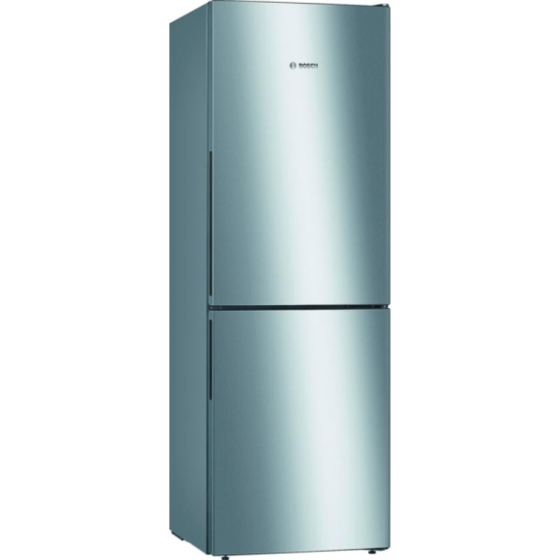Frigorífico Bosch Serie 4 KGV33VLEA independiente con congelador 289 L Clase E Plata