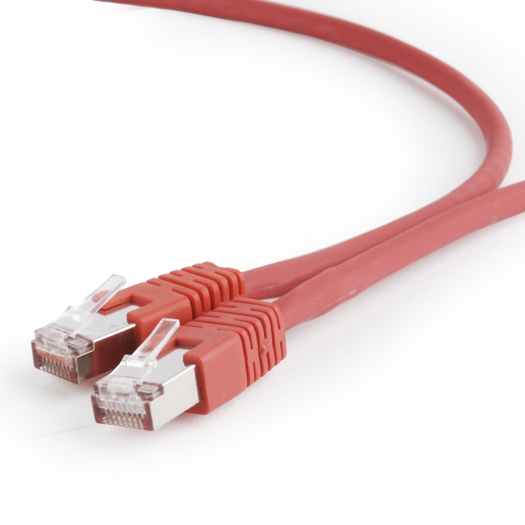 Cable red s-ftp gembird cat 6a lszh rojo 2m