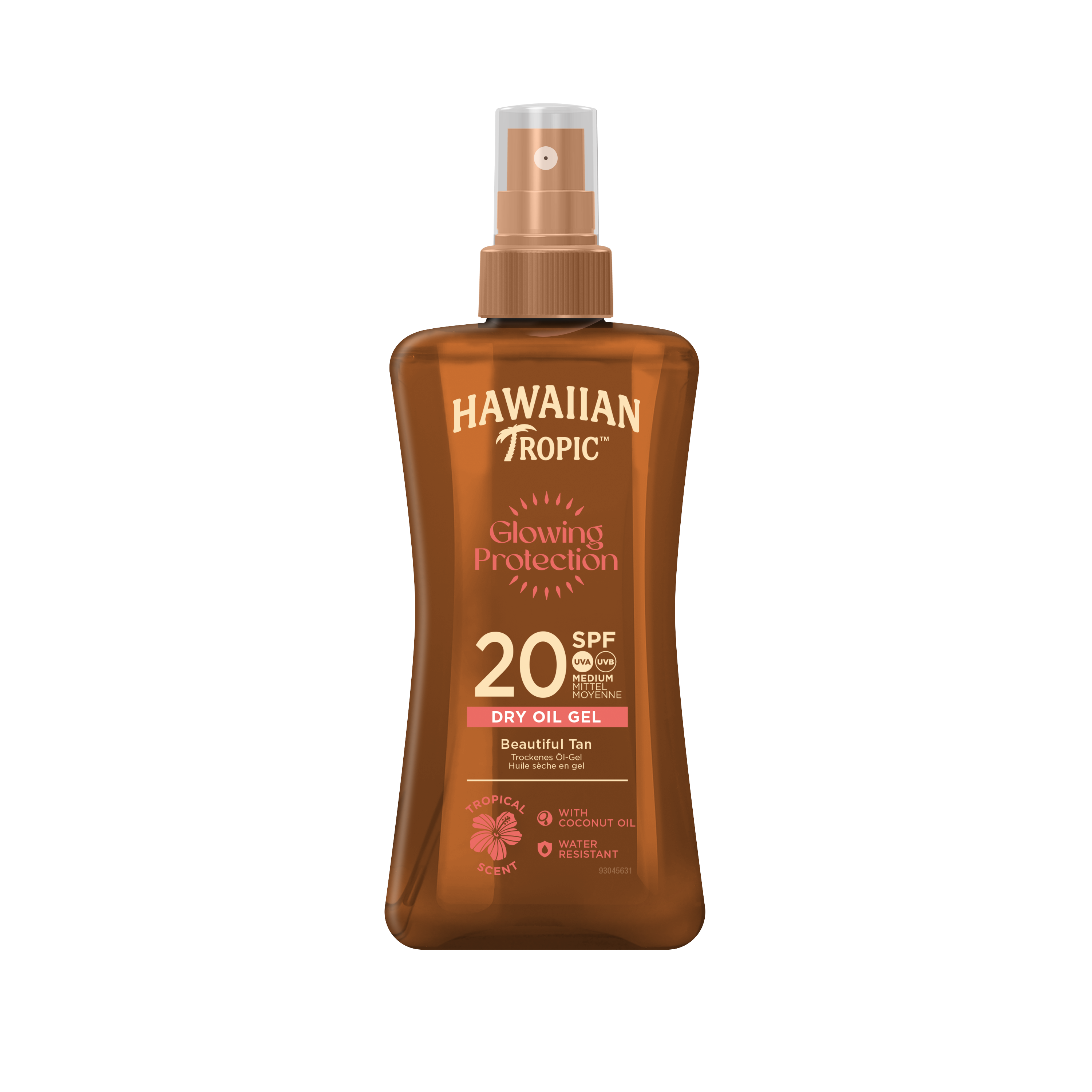 Aceite Bronceador Seco Spray de Coco y Guava SPF20 200ml
