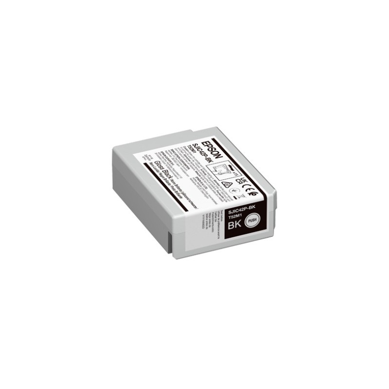 Epson - SJIC42P-BK cartucho de tinta 1 pieza(s) Original Negro C13T52M140