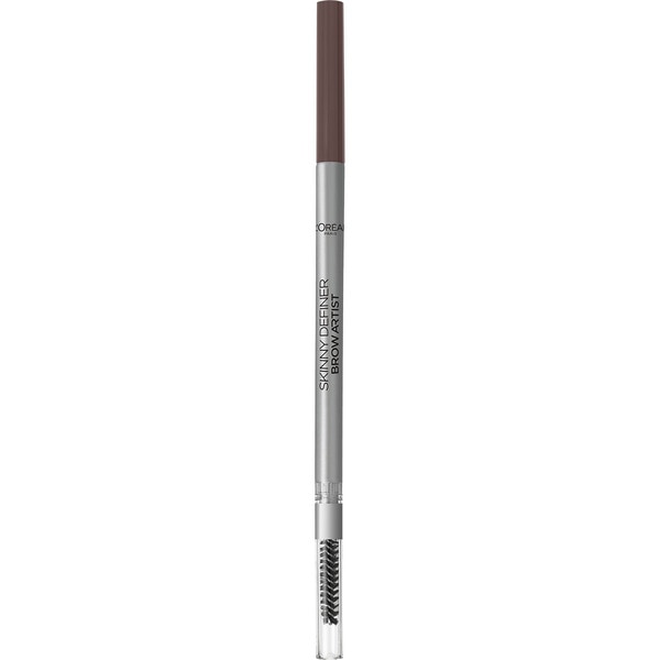 LÁPIZ DE CEJAS PUNTA ULTRA FINA BROW ARTIST L'OREAL 104 CHATAIN