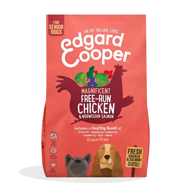 Edgard & Cooper DOG SENIOR POLLO Y SALMÓN 2,5kg