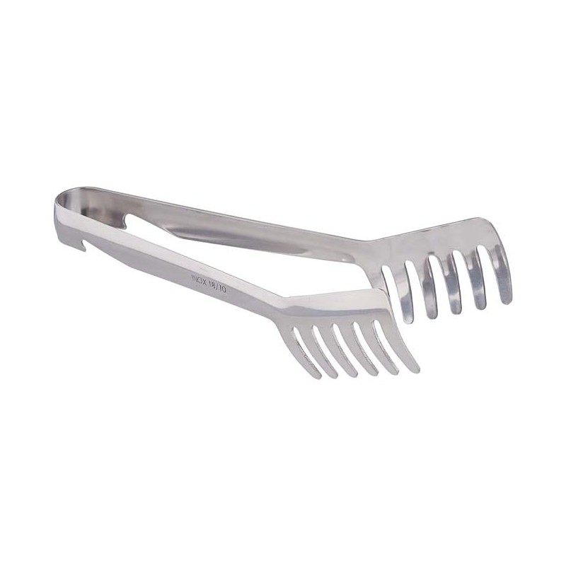 LACOR Pinza Pasta | Acero Inoxidable | 20 cm | Utensilios Cocina | Servicio Mesa | Diseño Luxe | Profesional Resistente