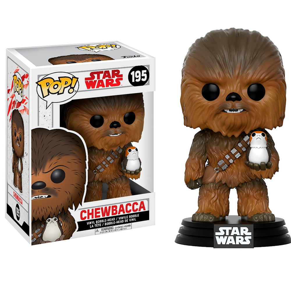 Funko Chewbacca Porg Last Jedi Los Ultimos JEdi     Star Wars  Funko Pop Vinyl
