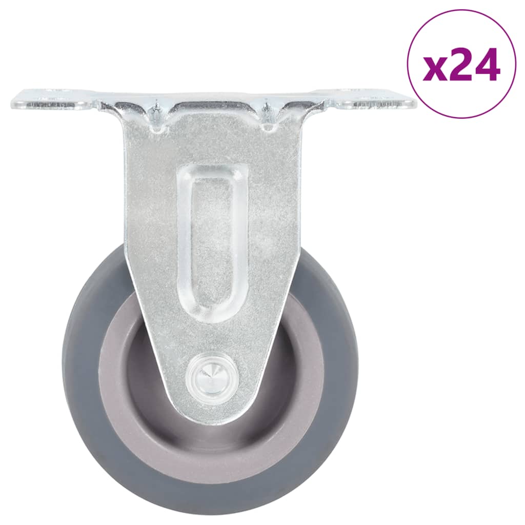 vidaXL Ruedas Fijas Diámetro 50mm Accesorios para Manipulación Materiales Cantidad 4 unidades,  8 unidades,  12 unidades y mas