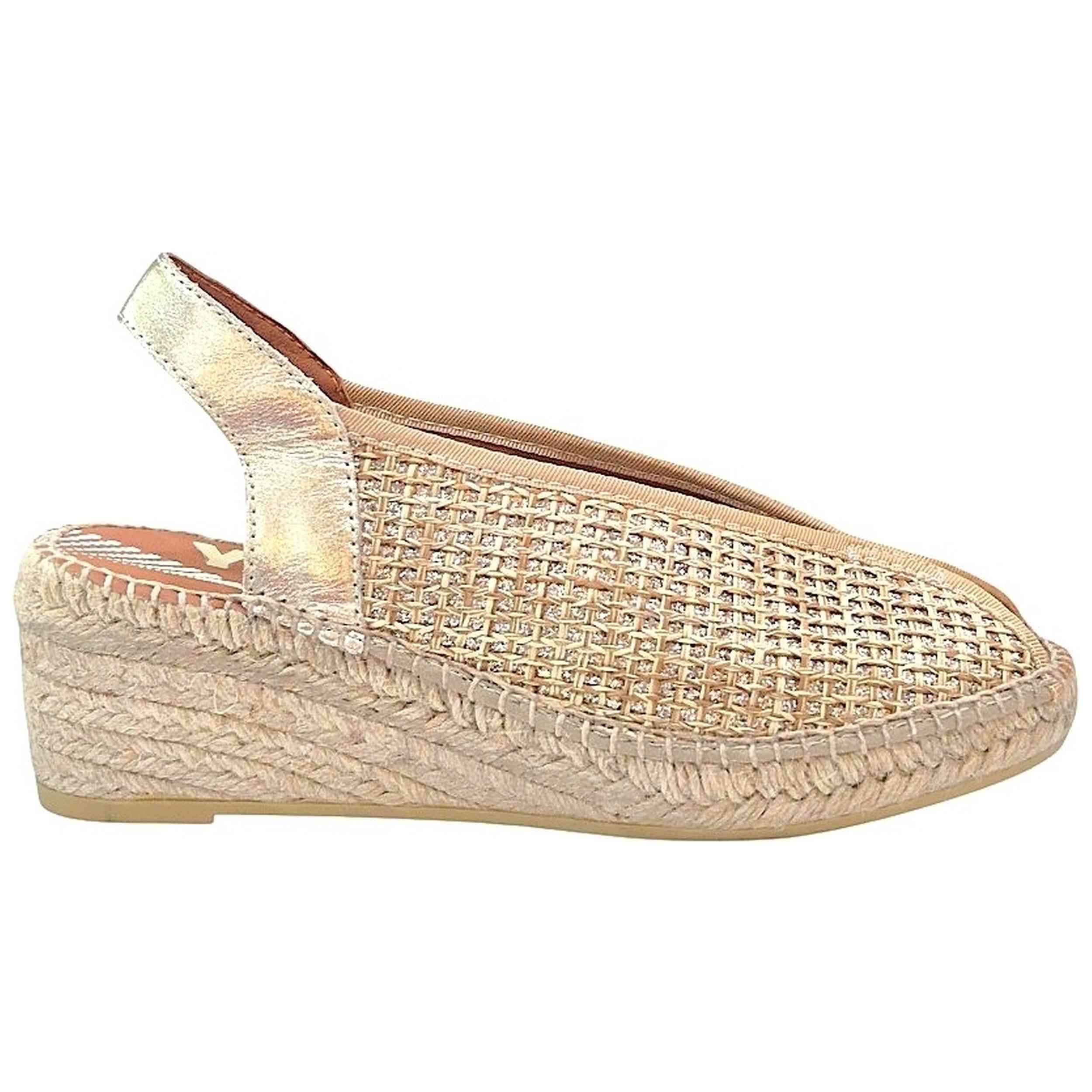 Sandalias Viguera modelo 2298 para Mujer en color Plateado
