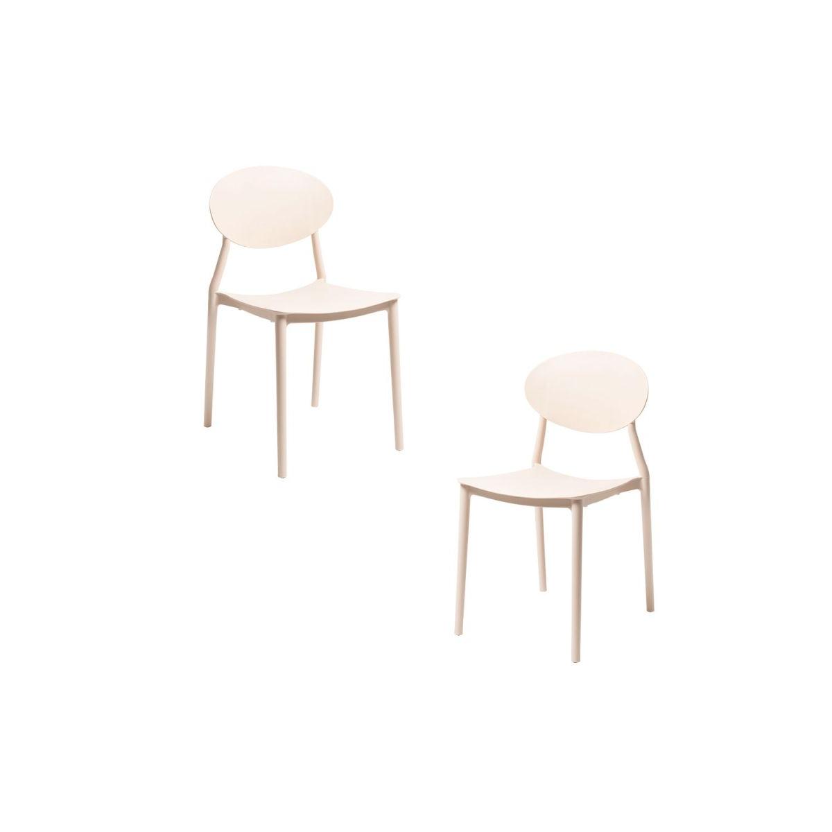 Regalos Miguel - Packs Sillas Jardín - Pack 2 Sillas Bután - Beige