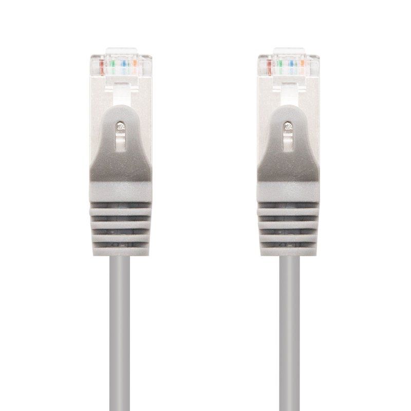 Cable de red rj45 ftp nanocable 10.20.0815 cat.6/ 15m/ gris