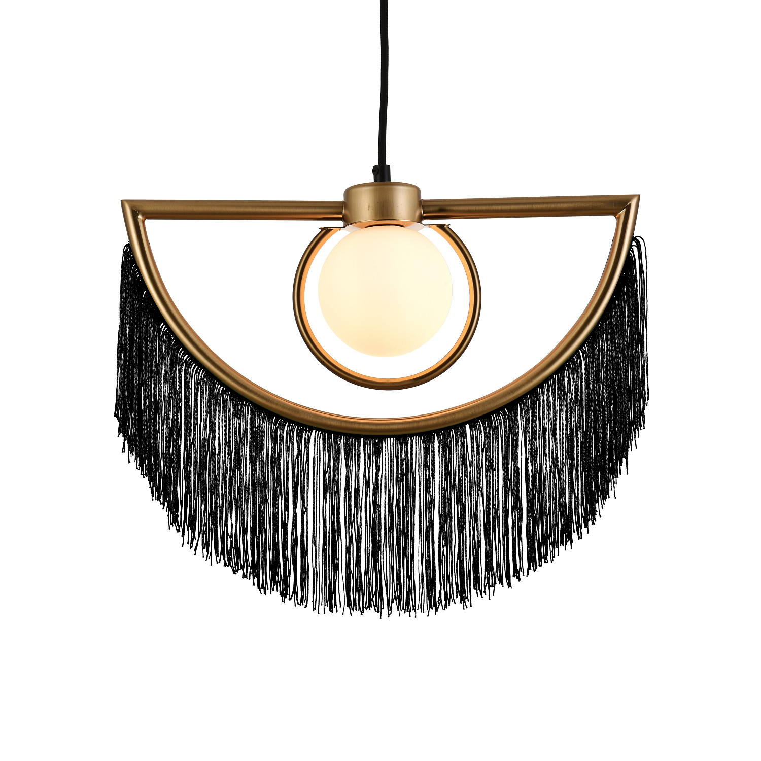 Ledkia Lámpara Colgante Metal con Flecos Dalila - Diseño Único y Elegante