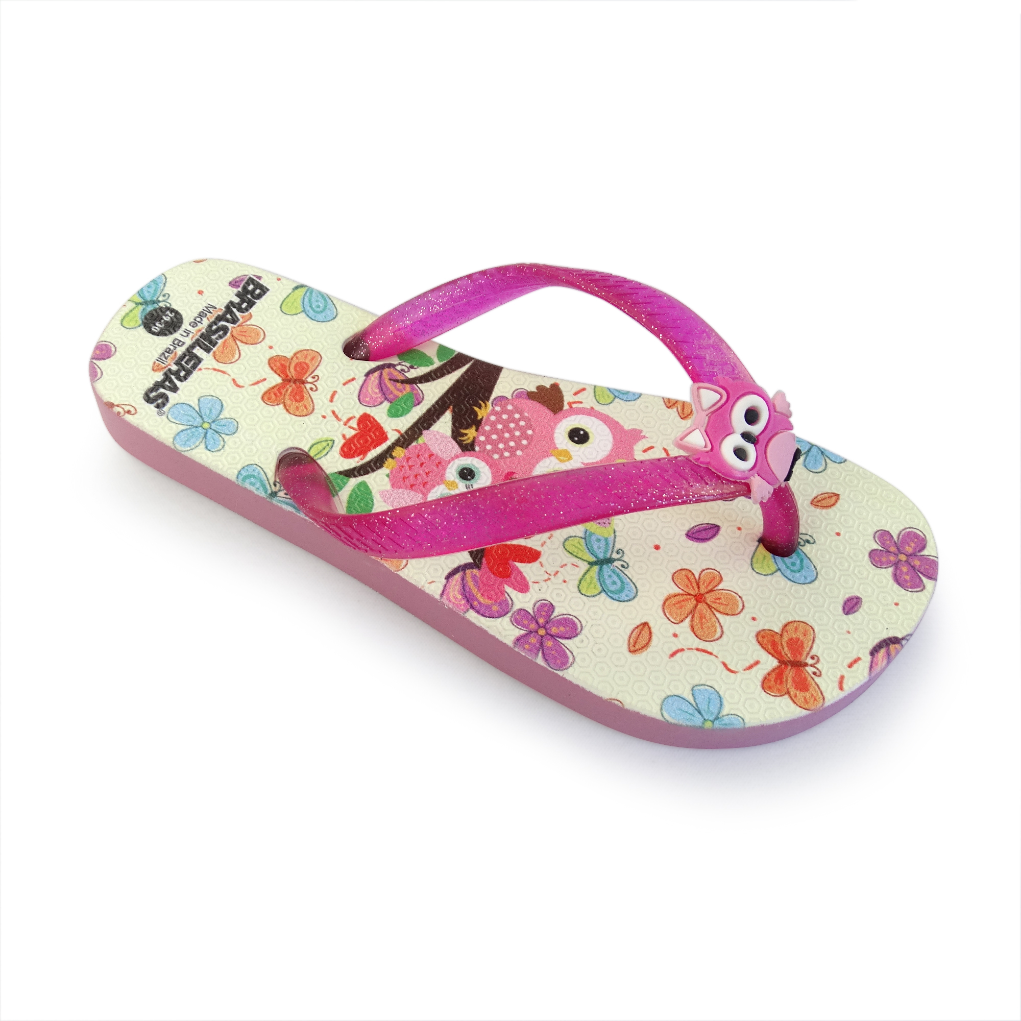 BRASILERAS Chanclas de playa de niños con suela de goma