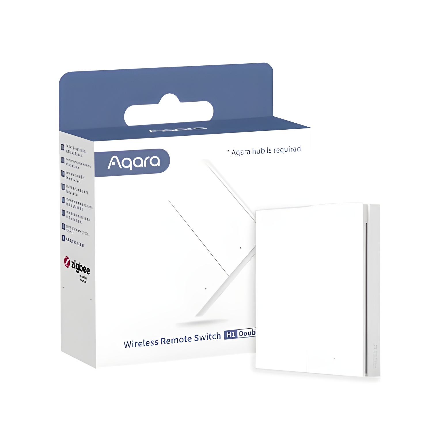 Aqara Interruptor Remoto Inalámbrico H1 AQARA, Sin Instalación, Zigbee 3.0, 7 Funciones, Hogares Inteligentes