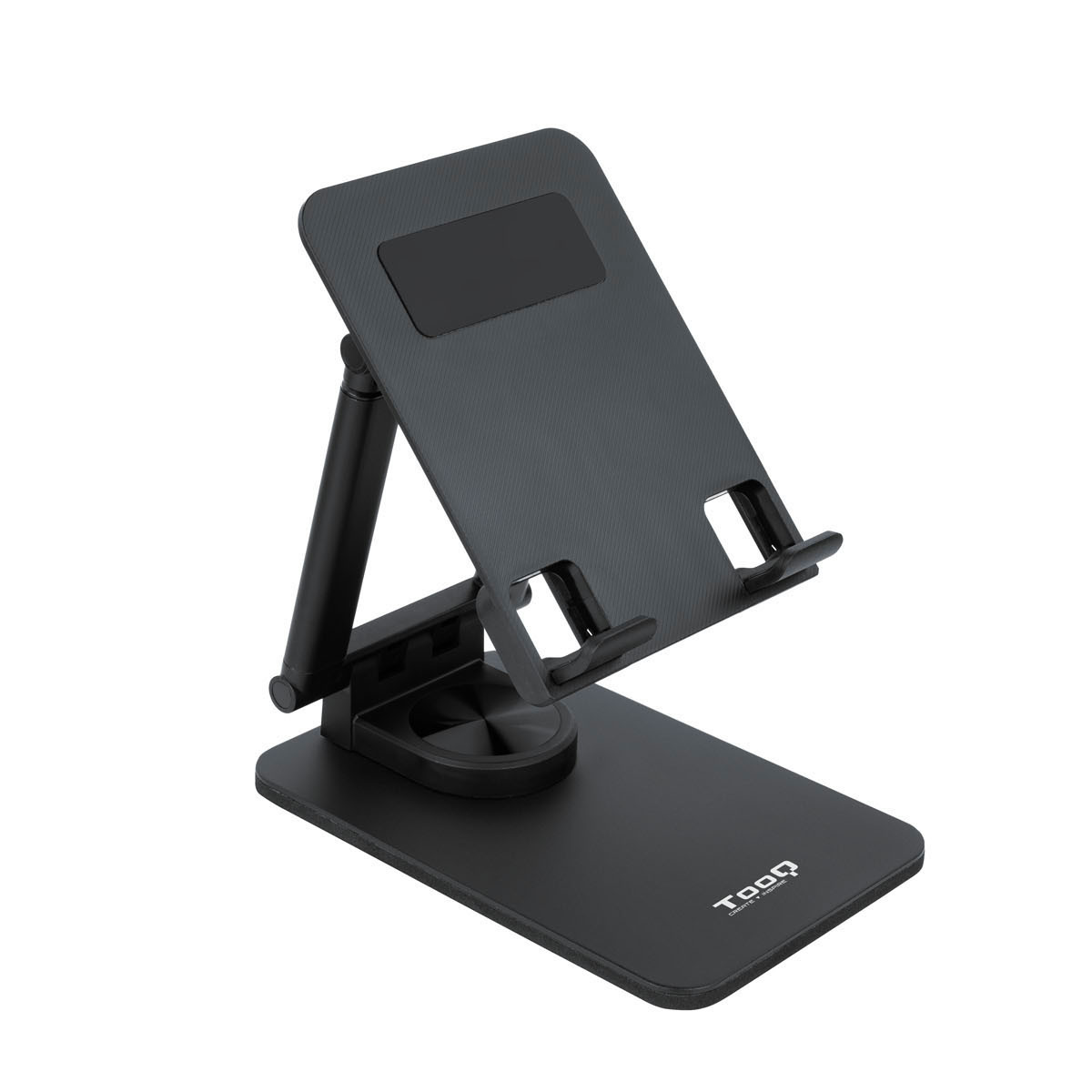 Soporte Sobremesa Movil Tablet Negro Halley Tooq Ph-hermes-halley