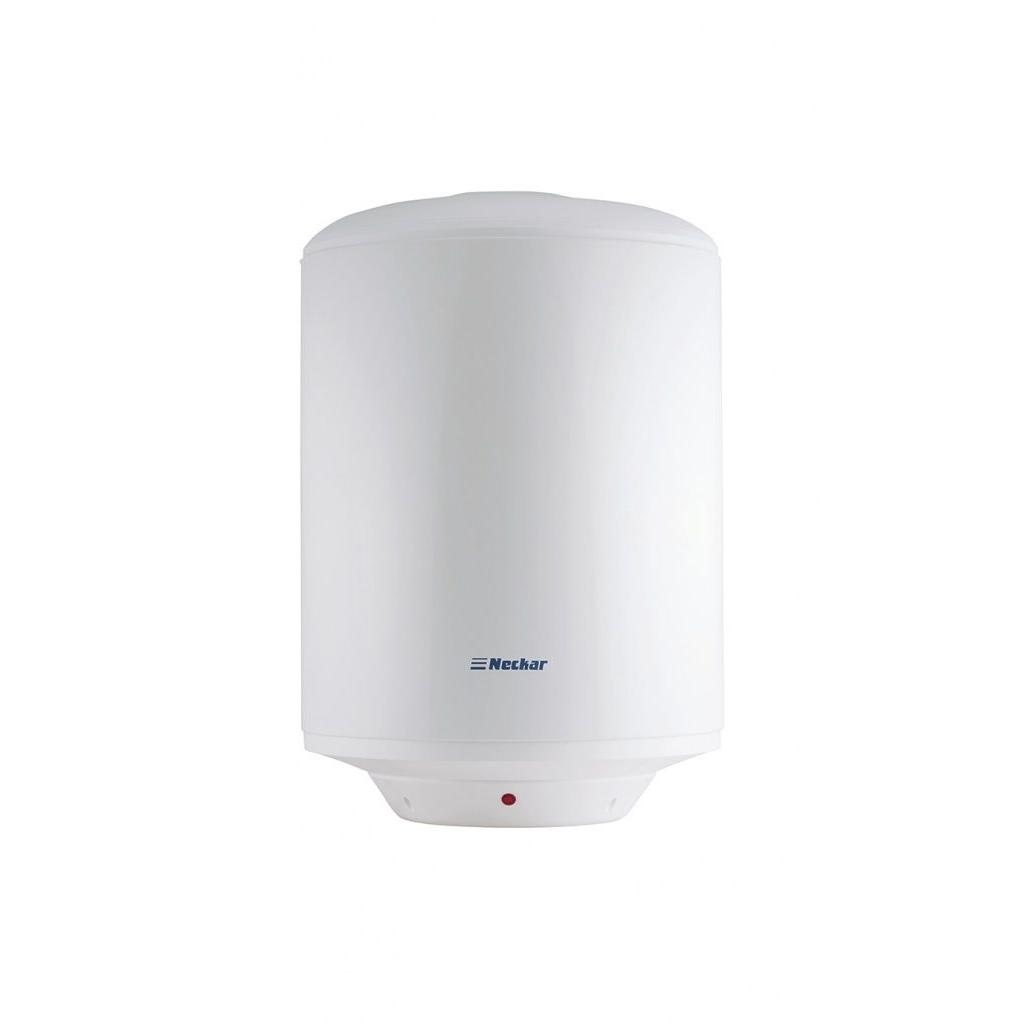Termo agua caliente 50L Instalación vertical mural NECKAR 7736503743 | 63cm, x 43cm, x 43cm, Blanco