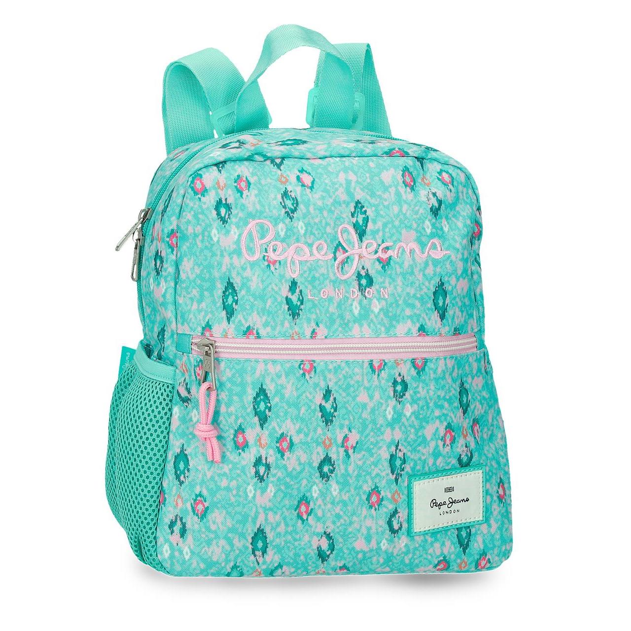 Mochila escolar Pepe Jeans Sun 24x28x10cm Turquesa
