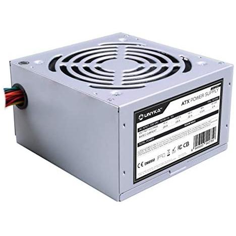 Fuente de Alimentación Unykach 500W con Certificados de Seguridad y Ventilador de 120mm