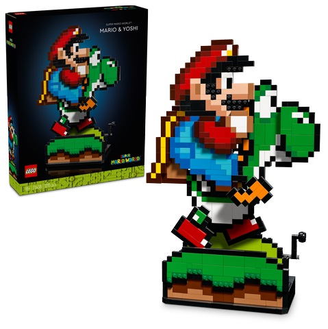 Lego Super Mario Yoshi y Mario - Nuevo precintado