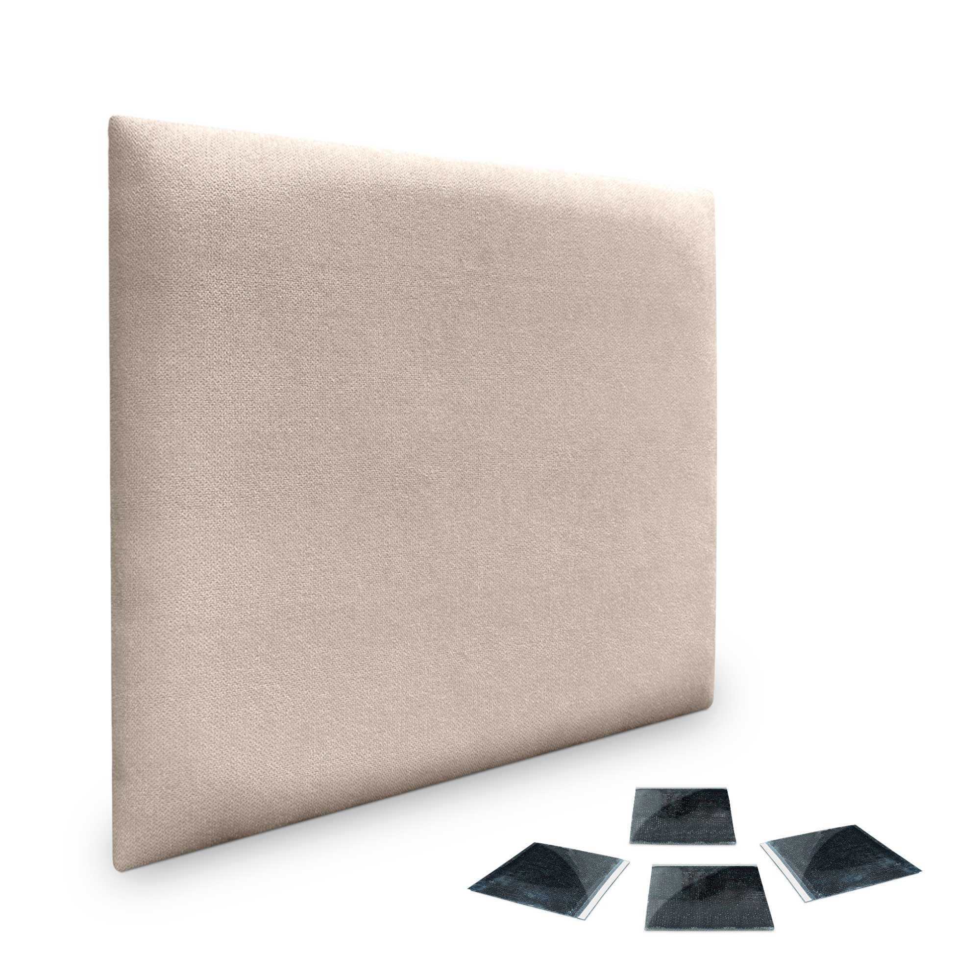 DHOME Juego de Paneles Tapizados de Tela Acualine Pack Autoadhesivos para Pared Acústicos Absorbentes Protección