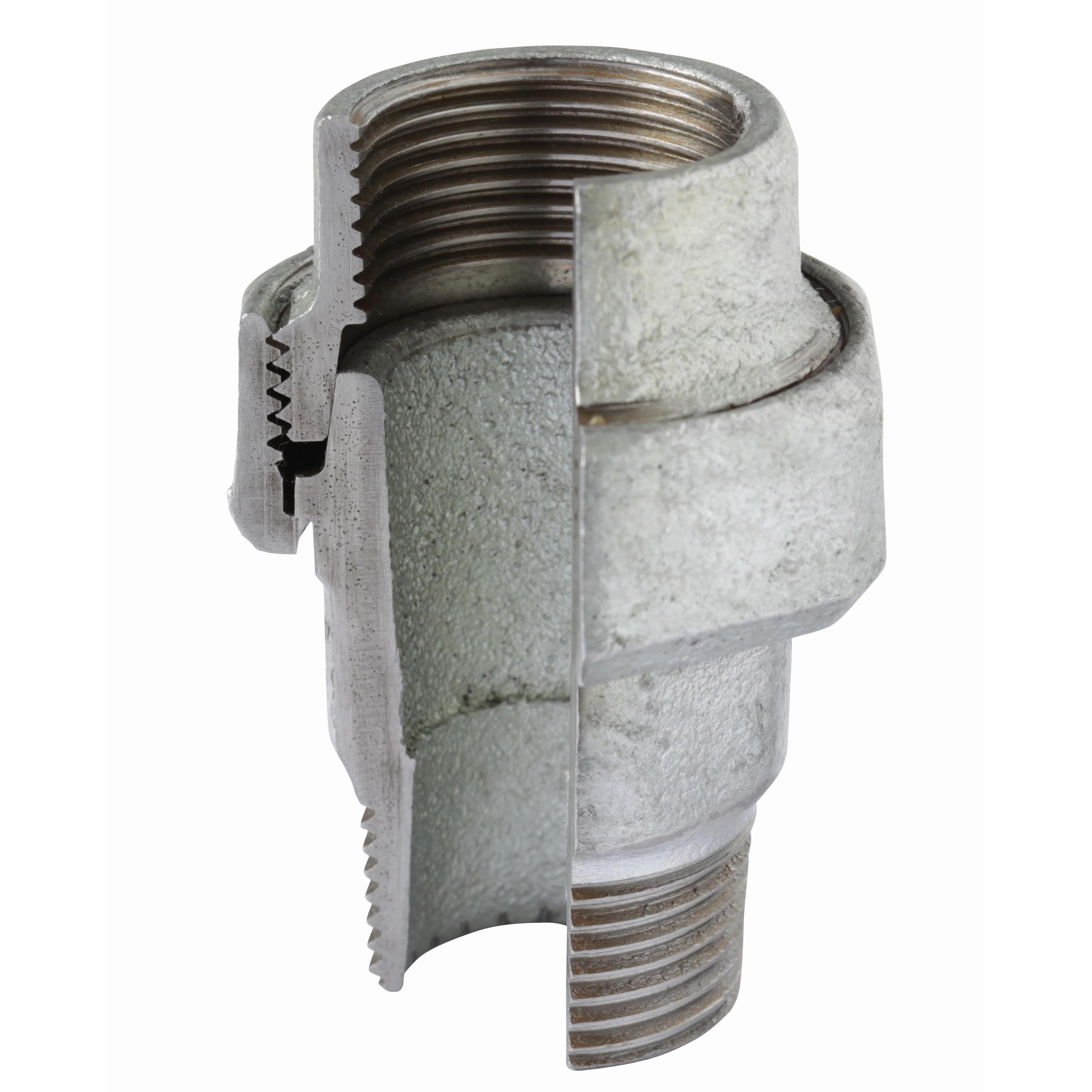 F341 union m-h.a.con. 21/2 galvanizado