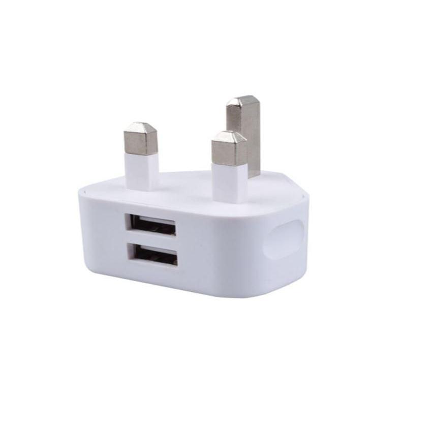 Cargador Dual USB Microconnect 2.1 A UK para Impresora