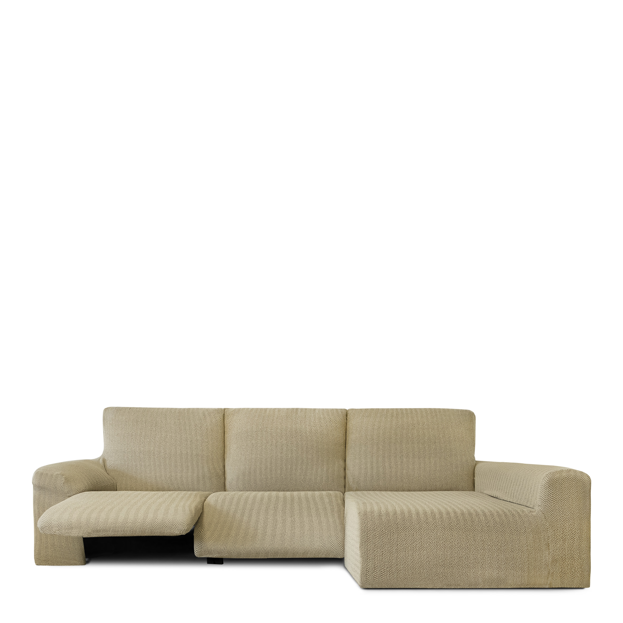 Funda de sofa m/0 ch. longue relax premium jaz derecha (Mirando de frente) c/1,  Tamaño brazo largo derecha,  170x310x110cm,  Fábricada en España