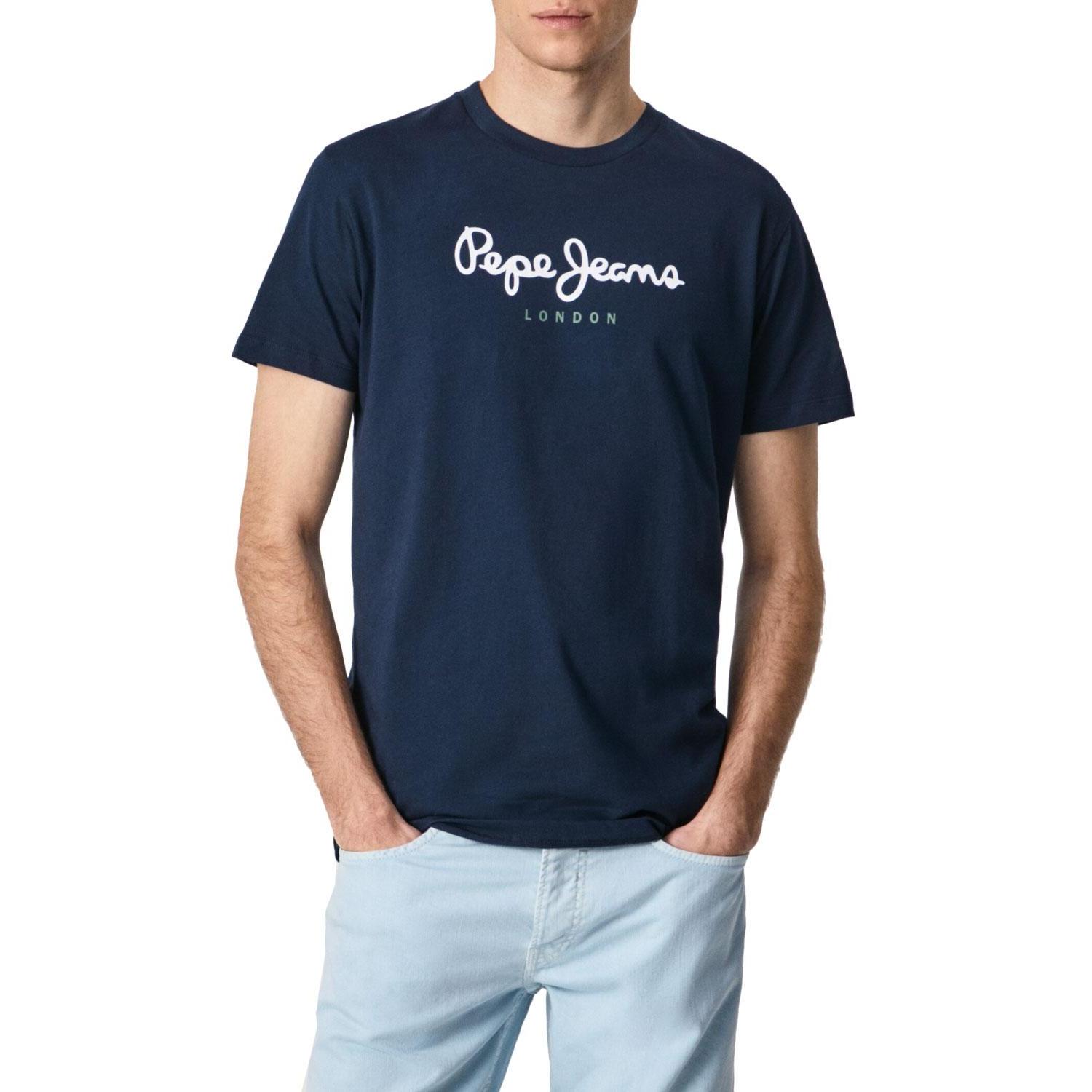 Pepe Jeans - Camiseta Pepe Jeans Eggo Marino para Hombre