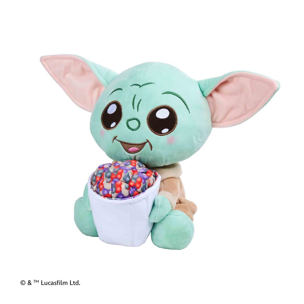 Peluche Star Wars Grogu con palomitas 25cm (Smoby 6315870754)