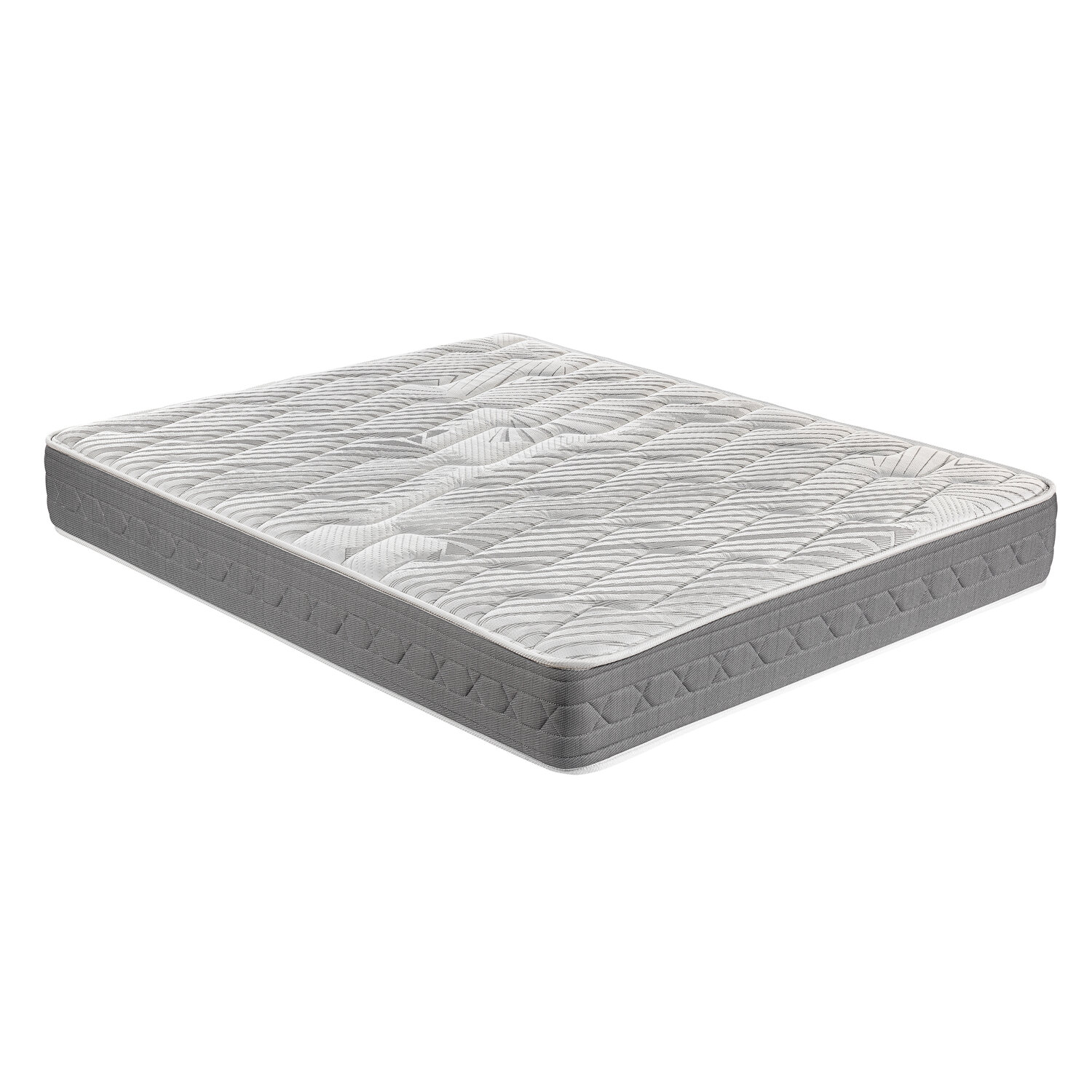 Colchón Viscoelástico + Espuma HR | 25cm de altura | Antiácaros | Firmeza Alta | Sueño Regenerador | Ceramic Plus | ROYAL SLEEP